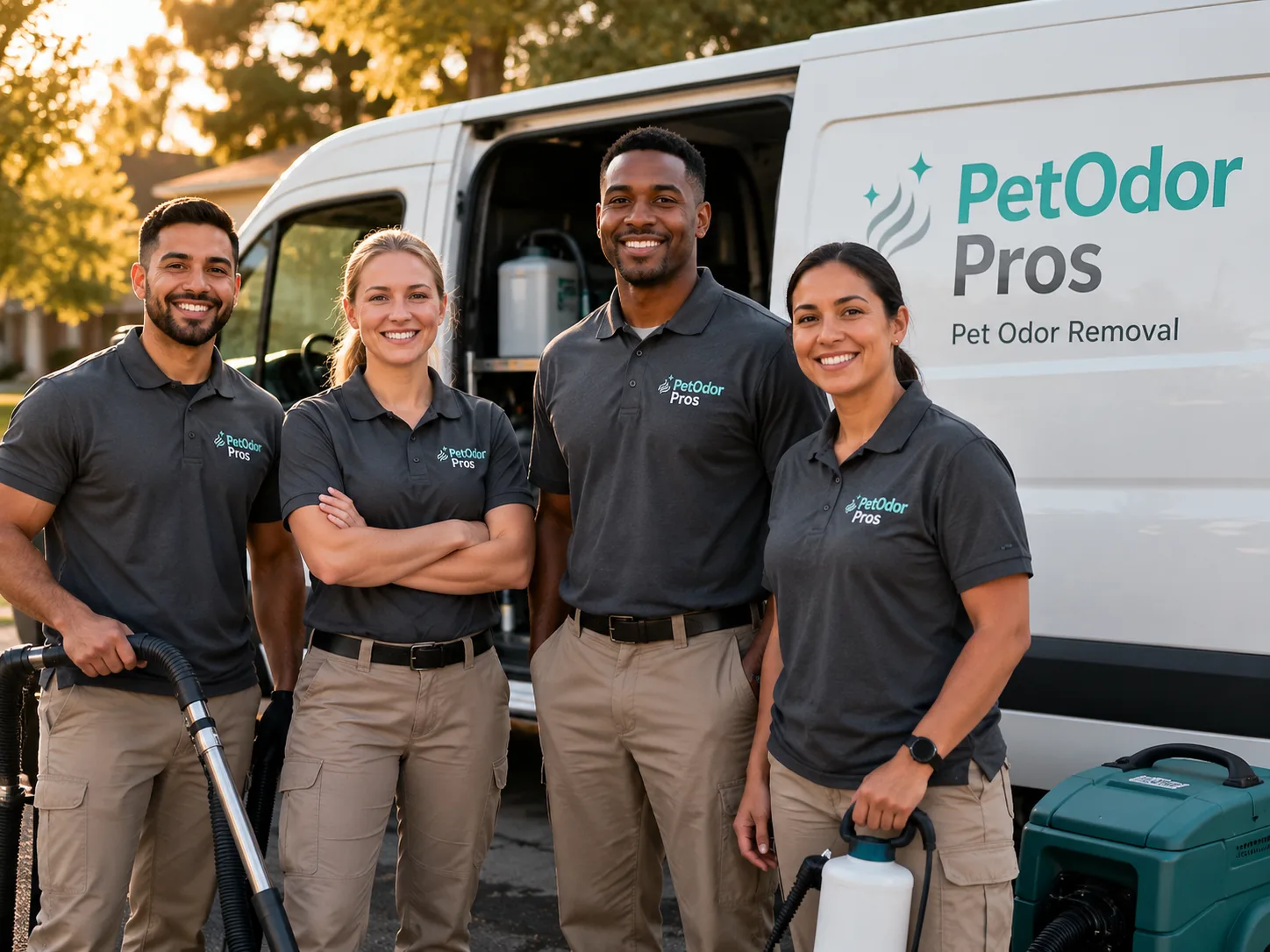Pet Odor Removal team serving Apex, NC